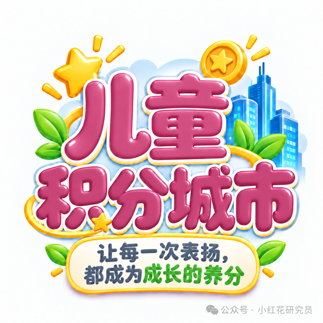 公众号原文的儿童积分城市标志